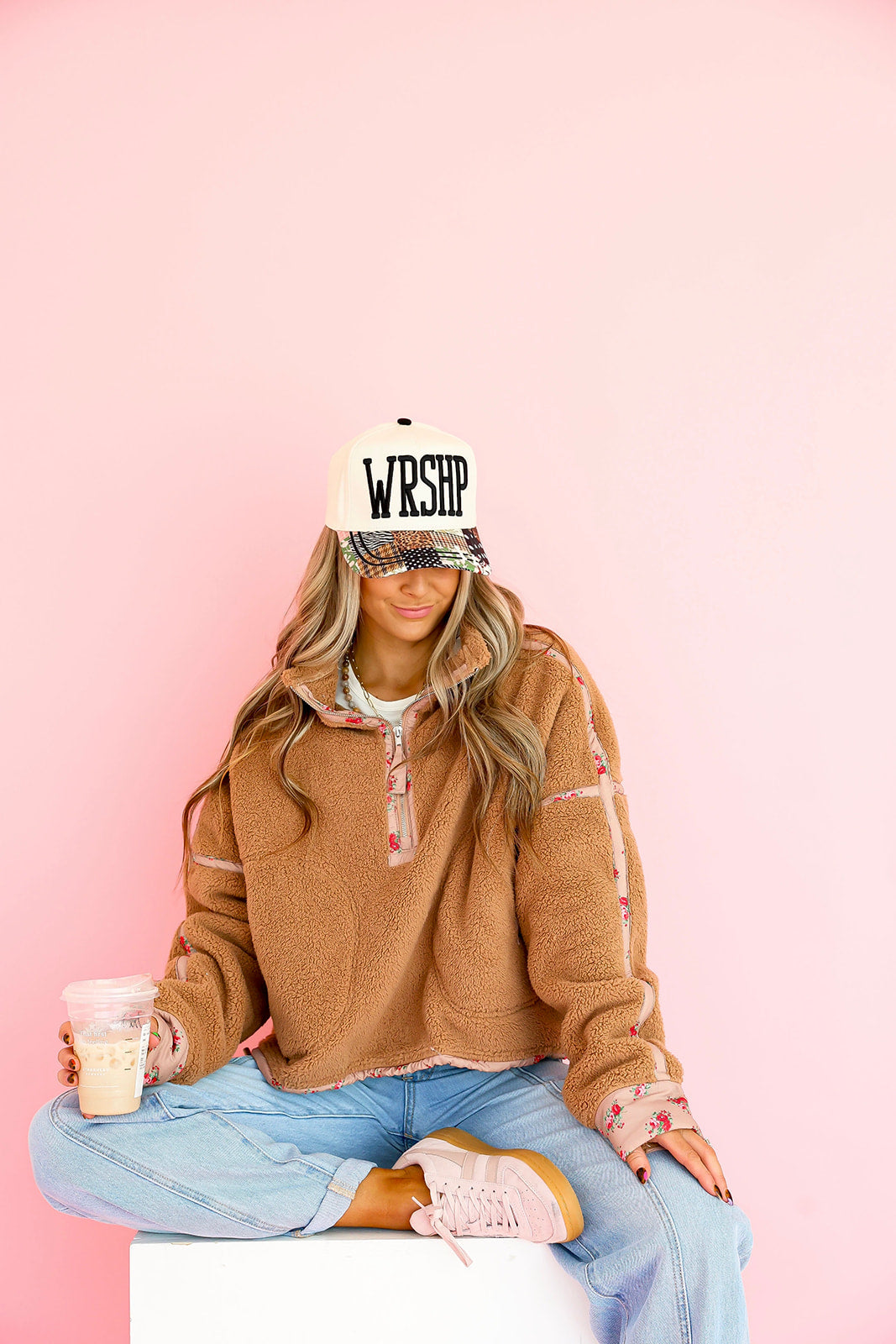 Teddy Texture Quarter Zip