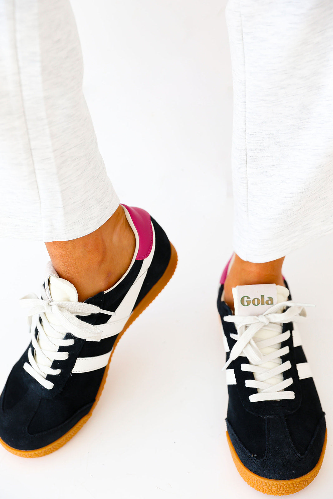 Gola Sneakers- Black/White