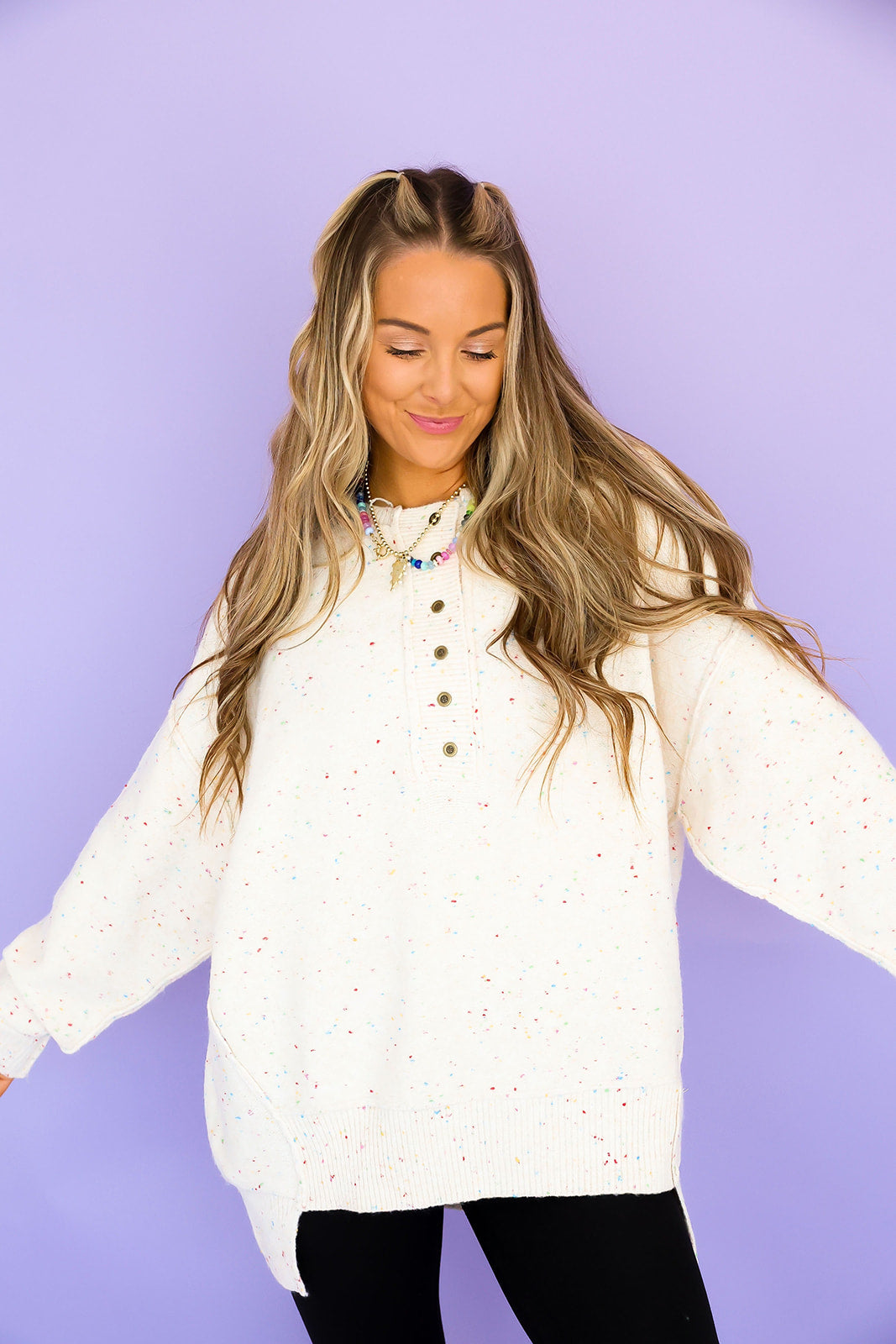 Sprinkled With Fun Henley