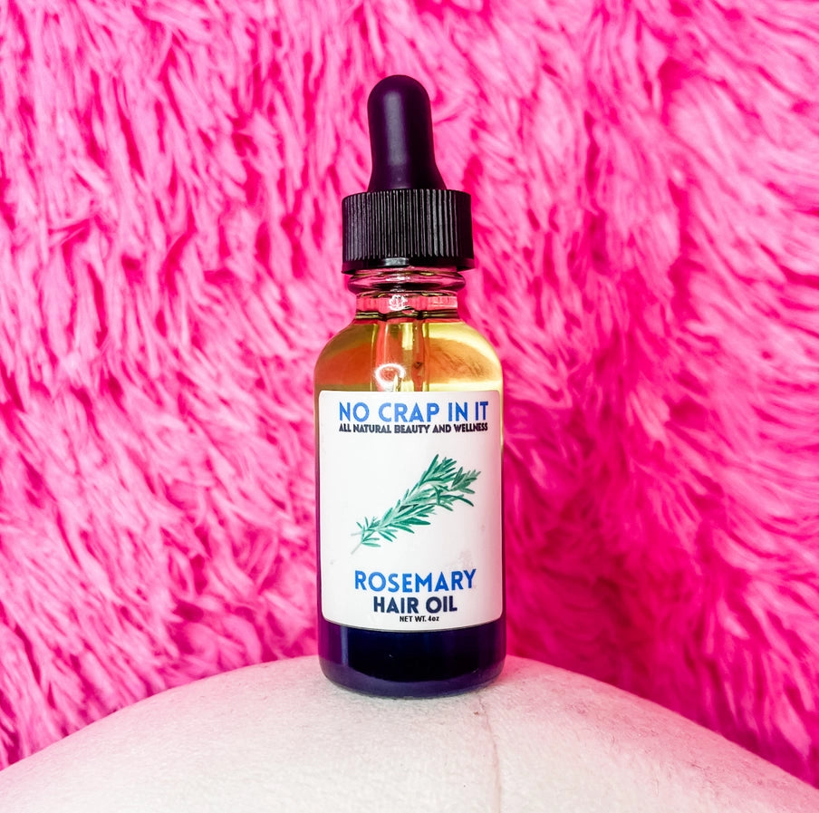 No Crap In It: Rosemary Hair Oil