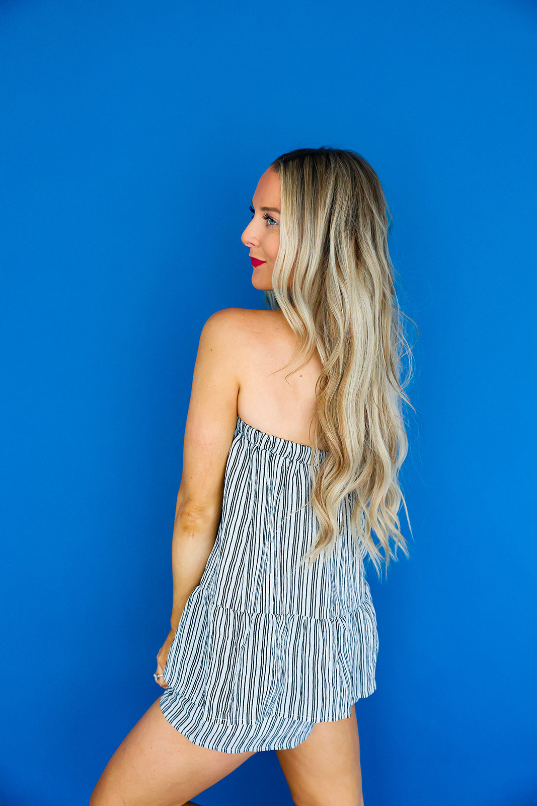 Social Meetup Striped Set