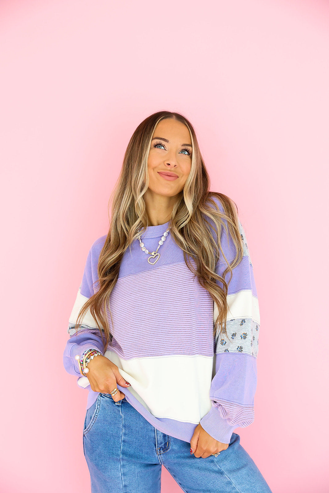Lilac Layers Pullover