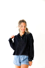 Easy Going Waffle Knit Top