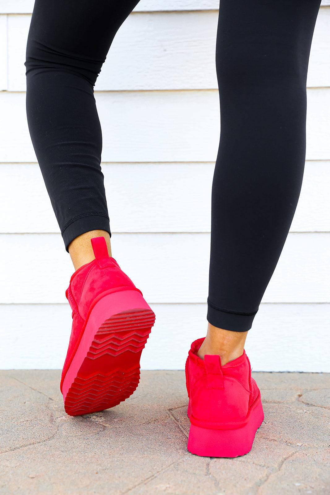 Breckenridge Ultra Mini Boot-Red