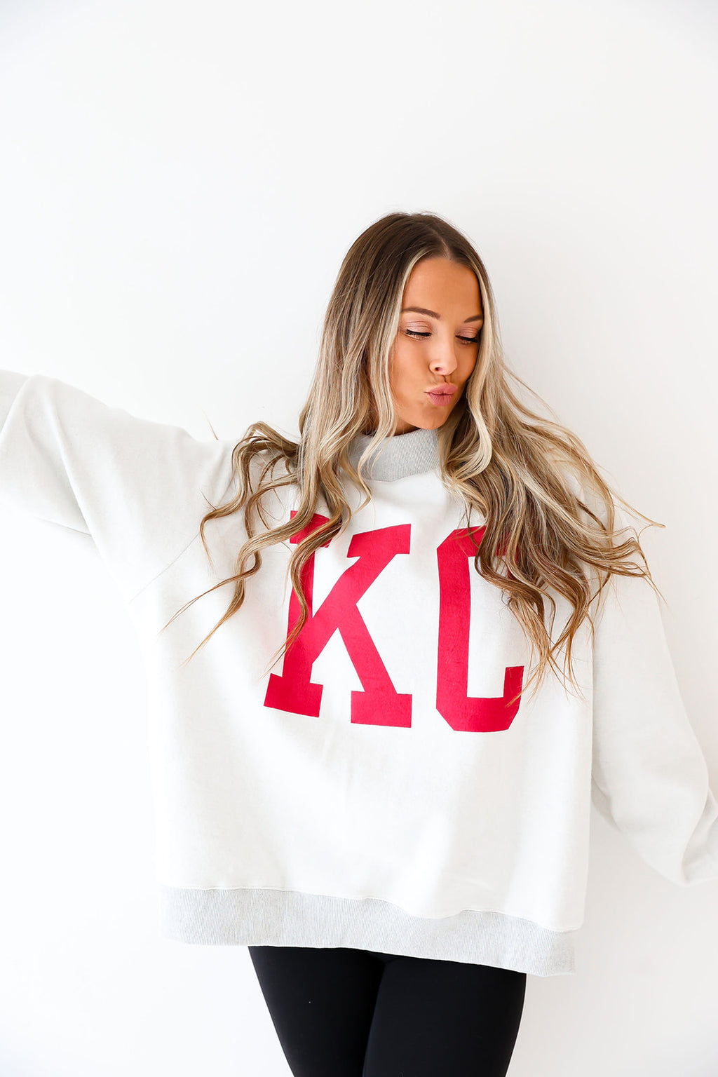 Kansas City Reversible Mock Neck Sweatshirt