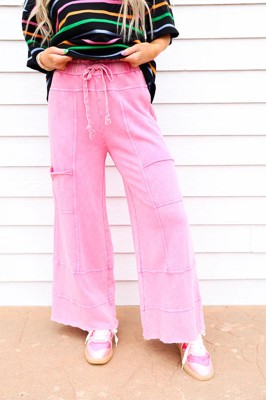 It's A Lifestyle Pants-Pink RESTOCK