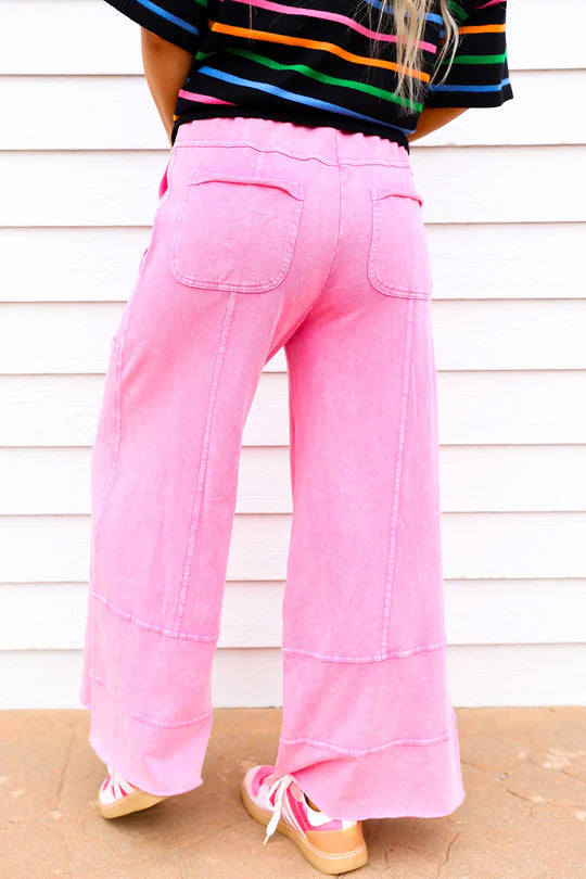 It's A Lifestyle Pants-Pink RESTOCK