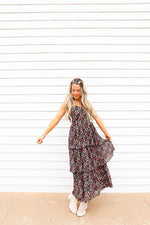 Special Guest Tiered Floral Maxi Dress