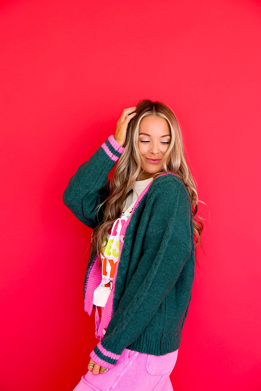 Pop of Cheer Cardigan