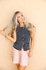 The Denim Darling Top