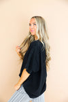 Simple & Sweet Tee-Black