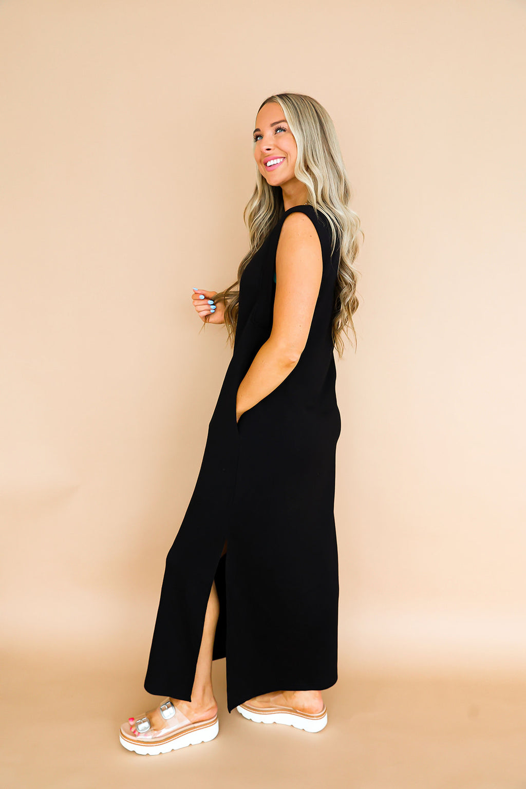 The Cloud Maxi- Black