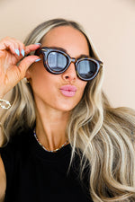 Golden Hour Gaze Sunglasses- Tortoise