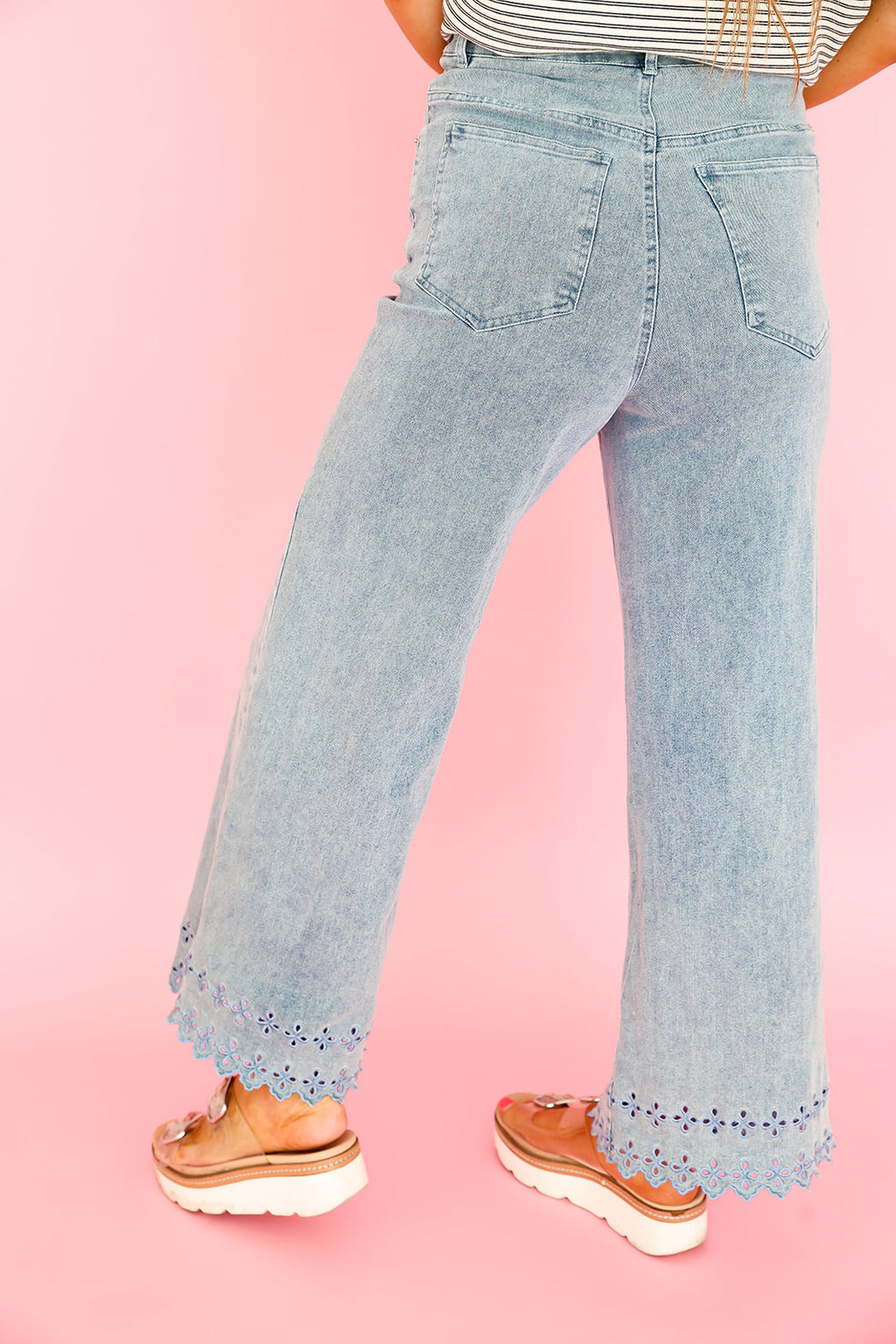 Sweet on the Hem Jeans