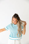 Spring Breeze Knit Top