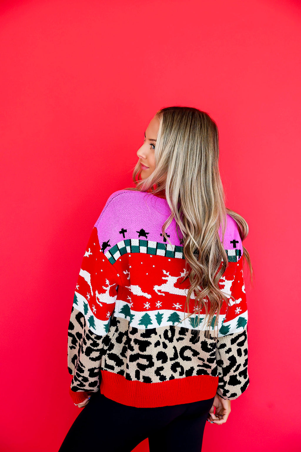 Festive in Full Color Sweater