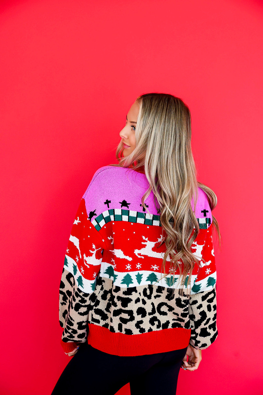 Festive in Full Color Sweater