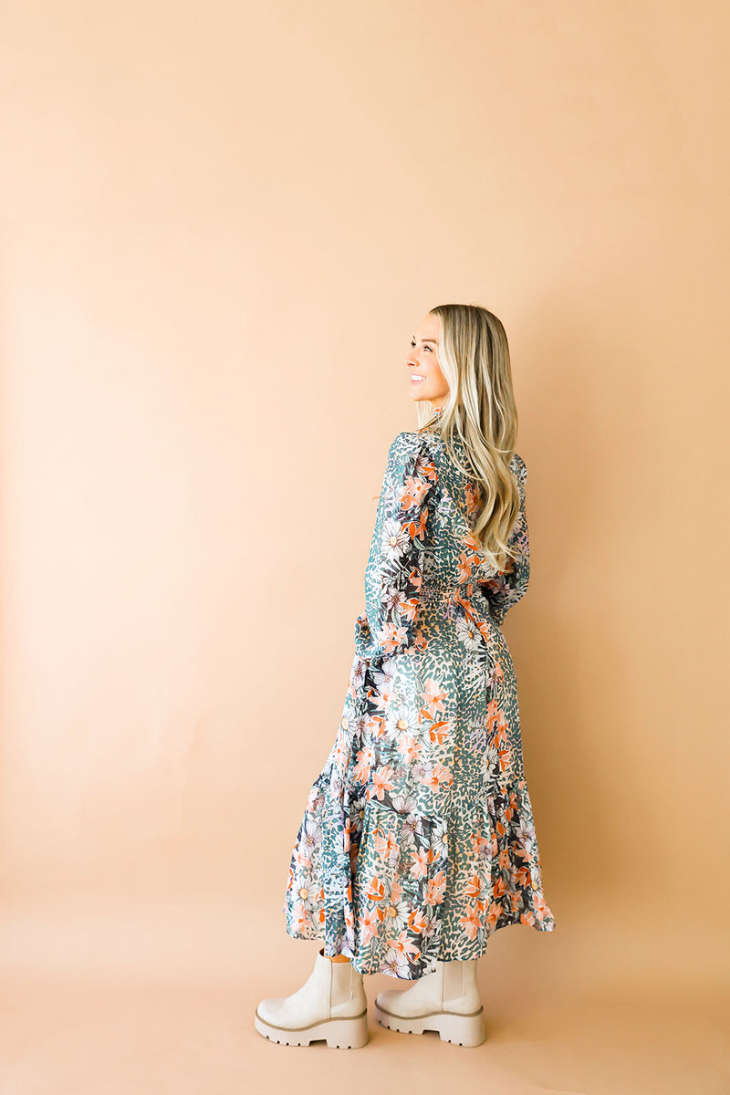 Ever After Printed Maxi Dress