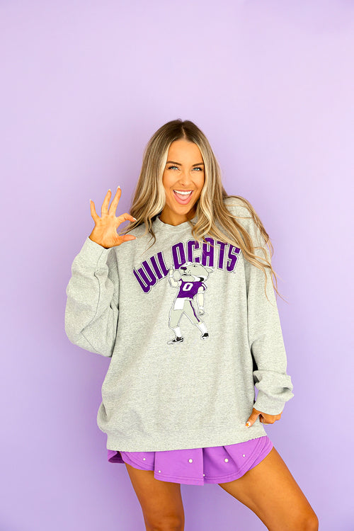 Willie The Wildcat Puff Printed Crewneck *Licensed*