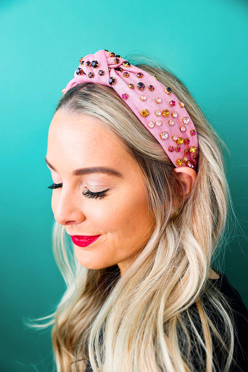 Glitter Girl Headband-Pink