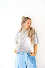 Living For The Weekend Striped Top