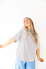 Living For The Weekend Striped Top