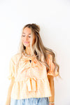 Social Hour Gingham Blouse