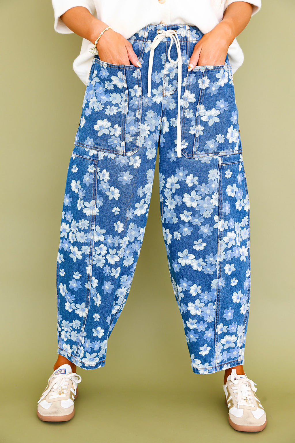 In Bloom Denim Pants