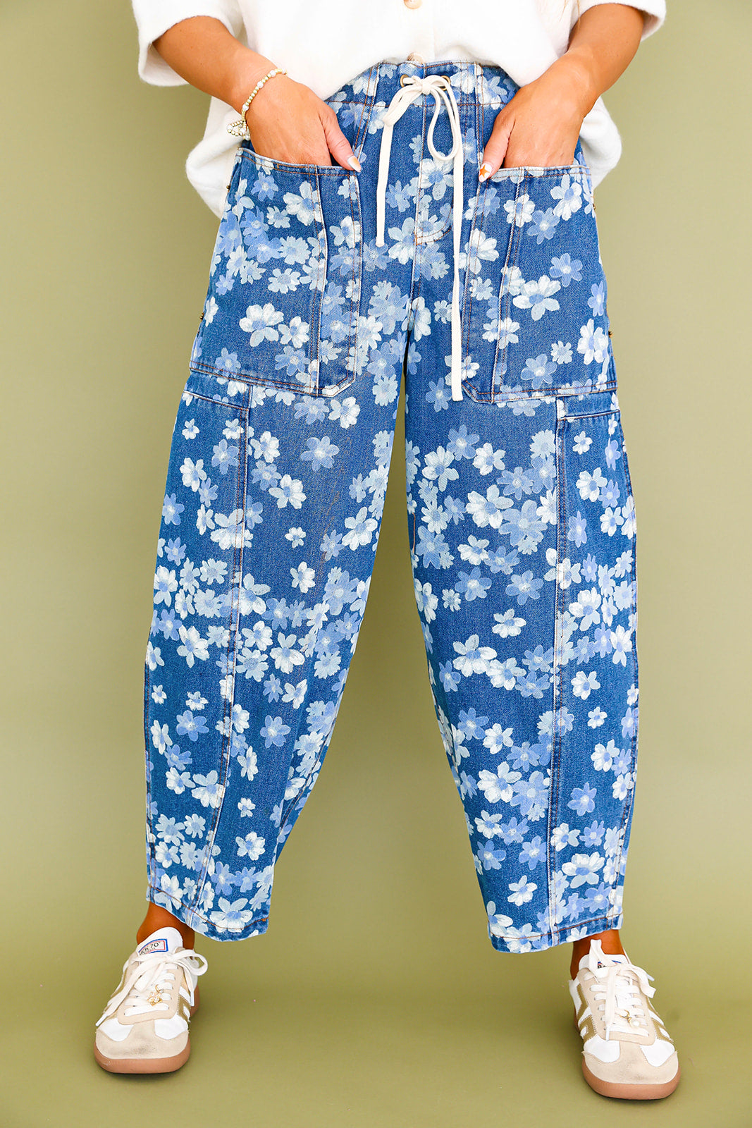 In Bloom Denim Pants