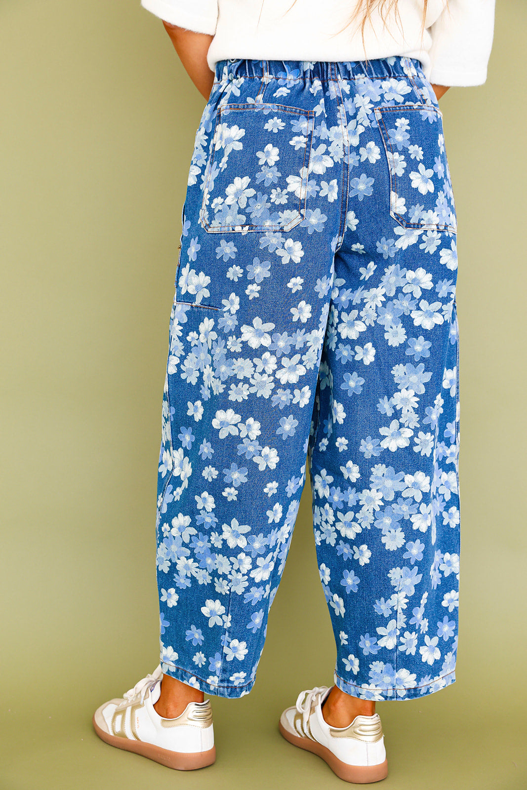 In Bloom Denim Pants