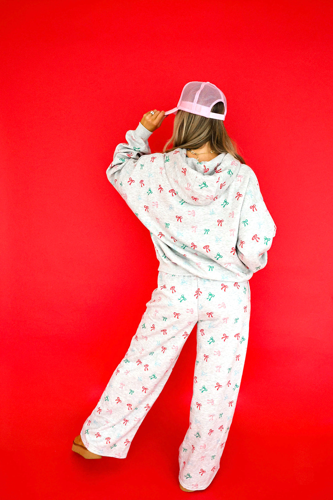 Tied Up In Cheer Set – Heather Grey