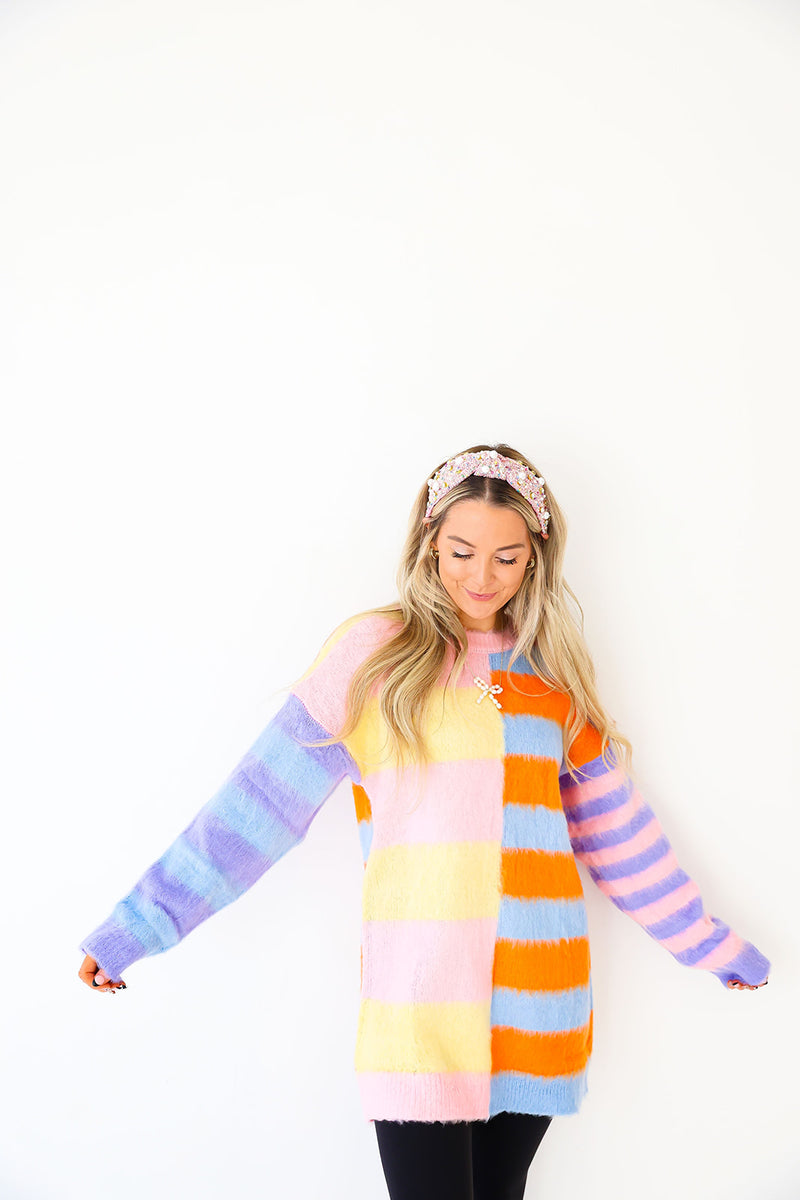 Sweet Like Sugar Striped Tunic