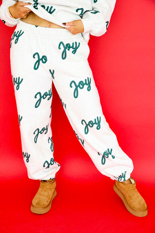 Season of Joy Sweatpants – Heather Grey