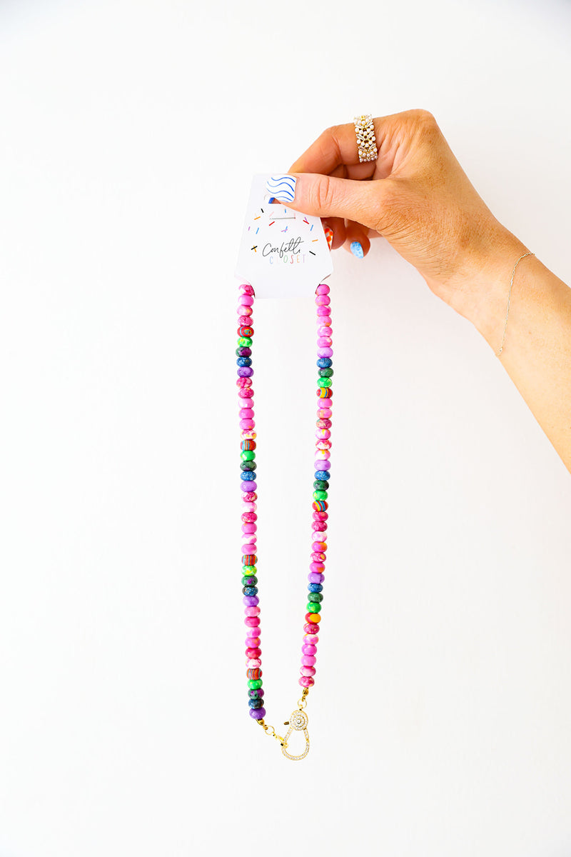 Cool Girl Gemstone Necklace