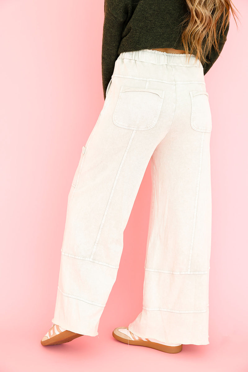 It's A Lifestyle Pants- Stone