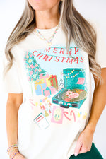 Vintage Christmas Motif Tee