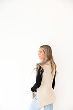 Layer Me Up Sweater Vest-Taupe