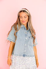 The Easy Does It Denim Top