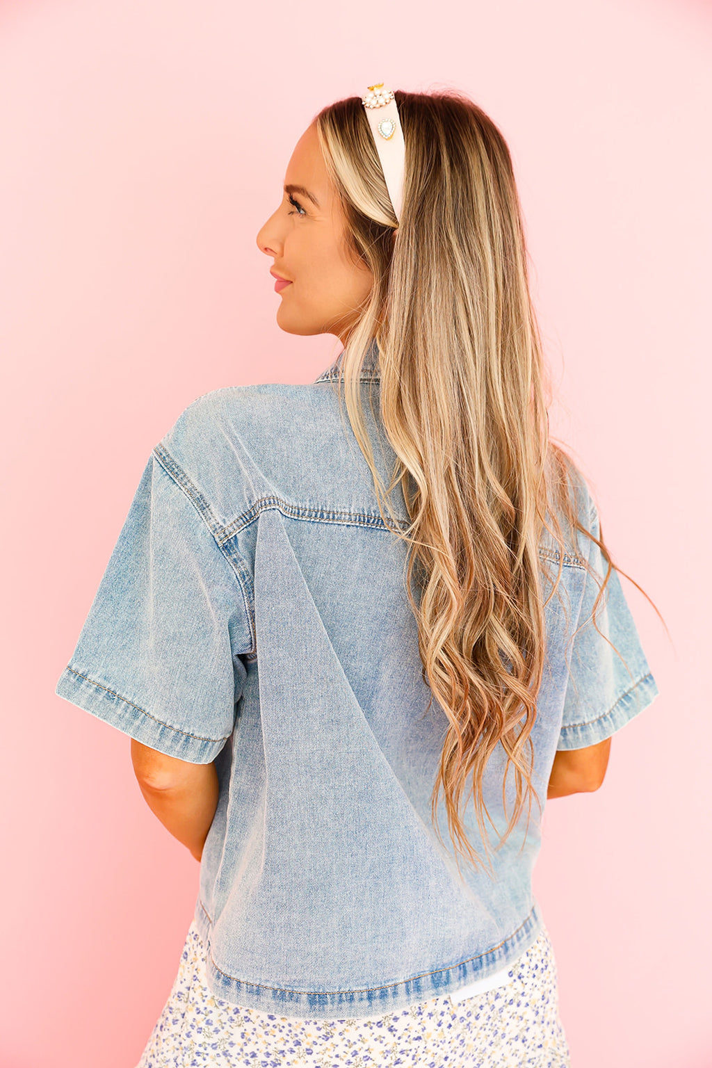 The Easy Does It Denim Top