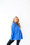 Blue On My Mind Sweater Top