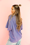 Simple & Sweet Tee- Indigo