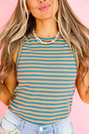 Peachy Keen Stripes Tank