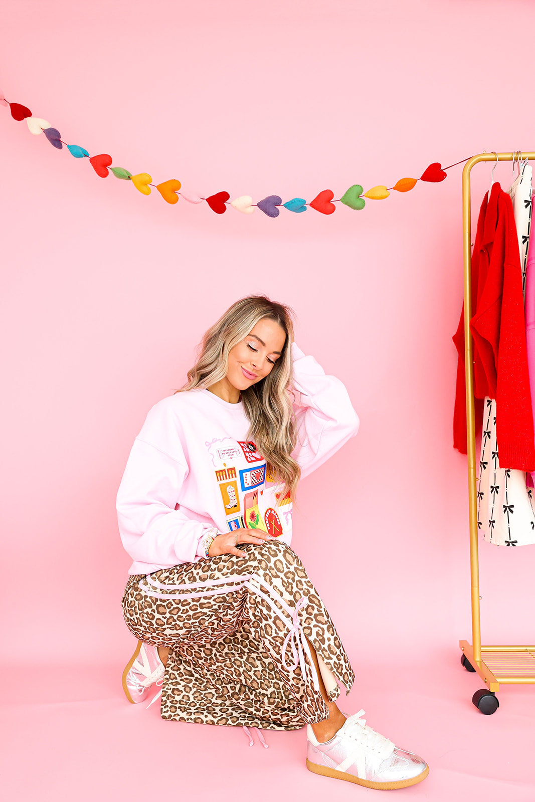 Wild About You Leopard Track Pants RESTOCK