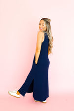 Blue Daze Dress- Navy
