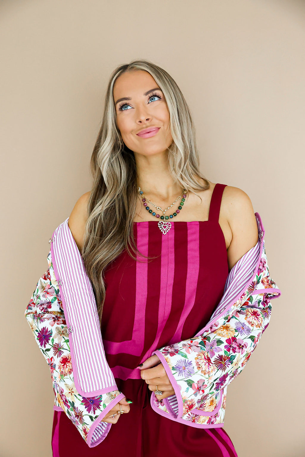 Festive Flora Jacket