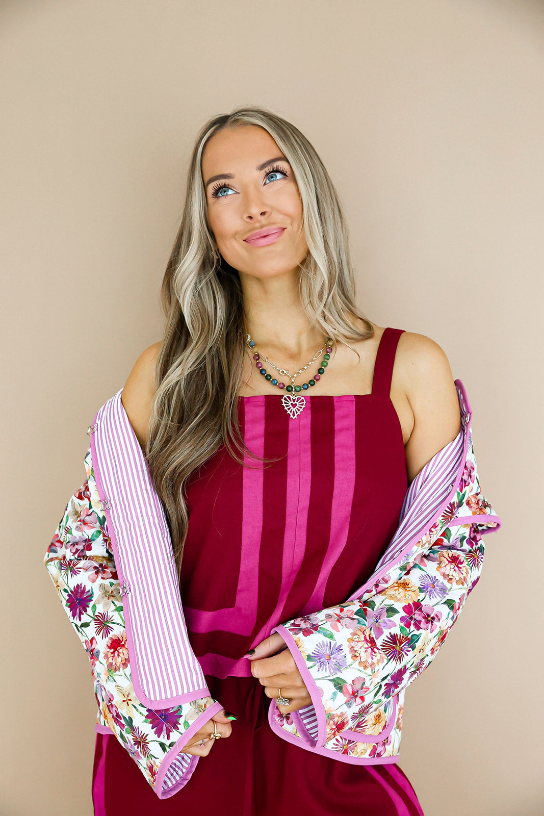 Festive Flora Jacket