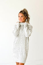 First Frost Turtle Neck Dress