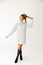 First Frost Turtle Neck Dress