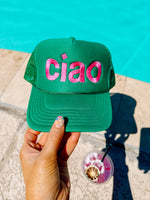 Ciao Embroidered Trucker Hat