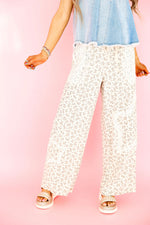 Willow Wide Leg Pants-Ivory